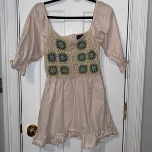 #206- ASOS Design Boho Crochet